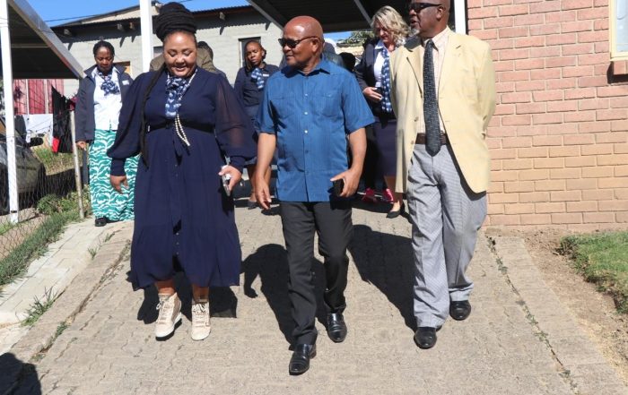 Water and Sanitation Minister Donates Houses in Kgubetswana Township